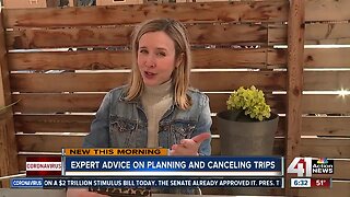 Expert advice on planning and canceling trips