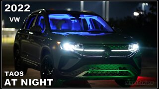 AT NIGHT: 2022 VW Taos - Interior & Exterior Lighting Overview Volkswagen
