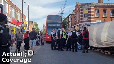 RMT strikes = 40 mins for paramedic to respond to hit&run victim | NEWHAM | 21st June 2022