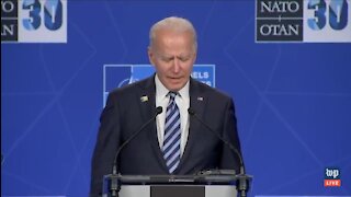 Biden Laughs & Becomes Silent After Asked If He Thinks Putin Is A Killer