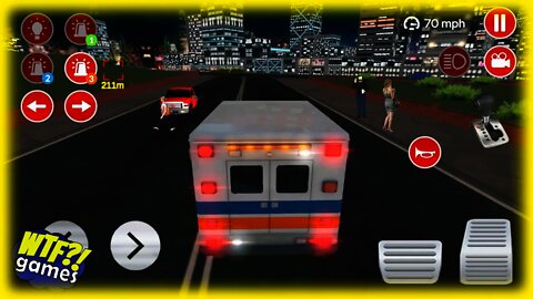 American Ambulance Emergency Simulator 2021 Gameplay 🚑👨‍⚕️🏥 Part 1 -||- All Levels (iOS & Android)