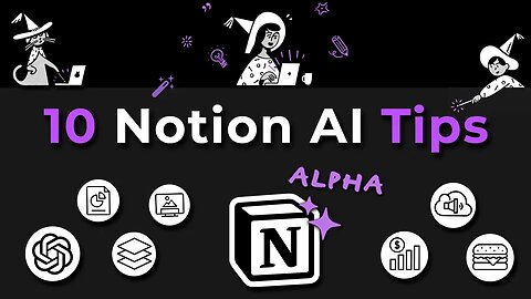 10 Ways to boost Your productivity with Notion AI!