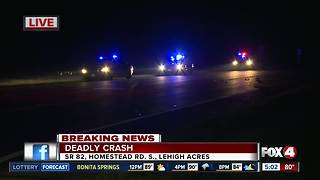 Deadly crash on SR 82 in Lehigh Acres