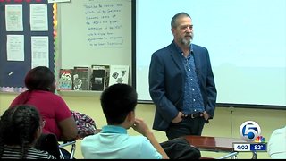 Palm Beach Gardens High School teacher returns to classroom 11 months after cancer diagnosis