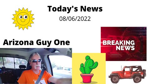 Arizona Guy Speaks todays news...Come along