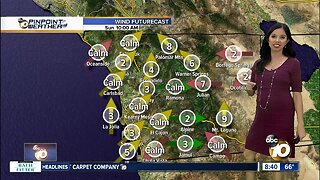 10News Pinpoint Weather for Sun. Oct. 13, 2019