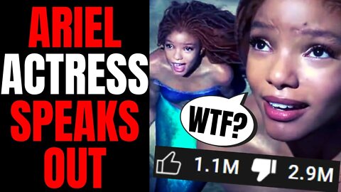 Little Mermaid Actress Halle Bailey RESPONDS To Backlash | People Are TIRED Of Woke Disney Remakes!