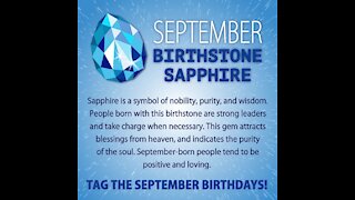 September birthstone sapphire [GMG Originals]