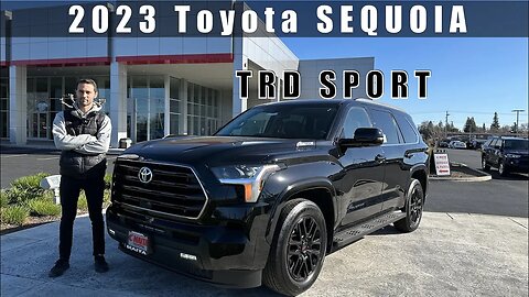 All-New 2023 Toyota Sequoia TRD SPORT. Specs // Review