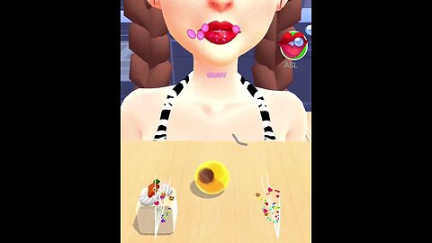 ASMR Mukbang Game Eating Sound Animated #Mukbang #ASMR #eatingsounds #shorts #asmrgame #asmrgames