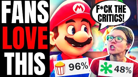 Critics Get DESTROYED By Fans! | People Are LOVING The Super Mario Bros Movie, Critics Don't Get It!
