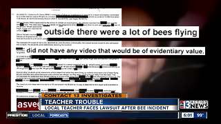 Civil lawsuit alleges Henderson teacher kicked student after bee sighting