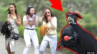 BEST Scare Human Statue Prank!! | Best of Just For Laughs - AWESOME REACTIONS!!