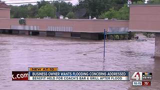 Coach’s Bar and Grill owner wants flooding concerns addressed