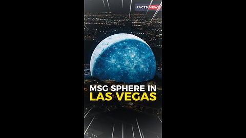 MSG sphere in las vegas #factsnews #shorts
