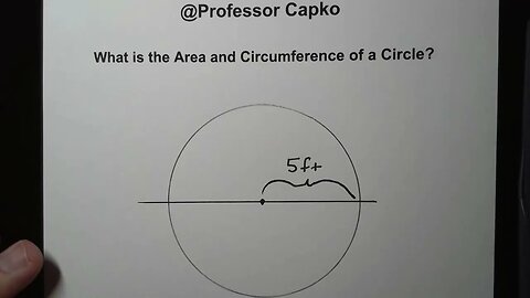 How to Find the Area and Circumference of a Circle