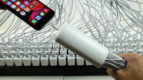 What happens if you plug 100 chargers in an IPhone 6