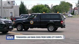 Tonawanda law bans dogs from city events, including Canal Fest