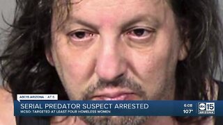 Serial predator suspect arrested in Phoenix