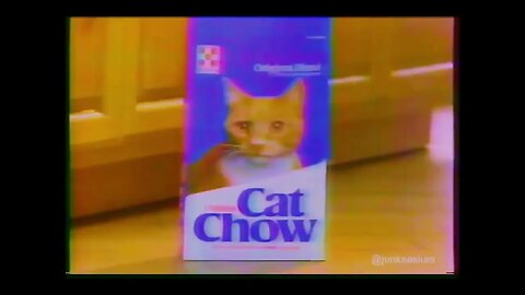 "You're a Part of Me, Purina Cat Chow" 80's Commercial Jingle 🐈 🎵 🥣 (1986)