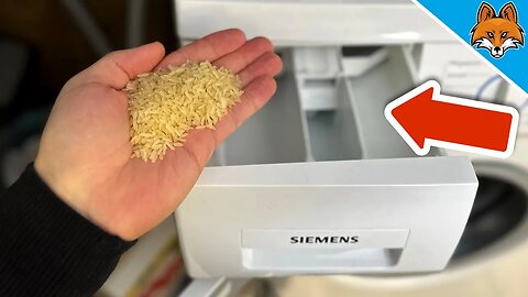 Tip RICE into your Washing Machine and WATCH WHAT HAPPENS💥(Mind Blowing) 🤯