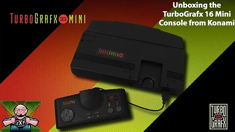 Unboxing the TurboGrafx 16 Mini Console from Konami