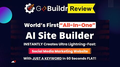 GoBuildr Review - All-In-One AI Site Builder