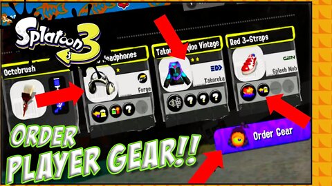 Ordering Gear from OTHER PLAYERS In Splatoon 3