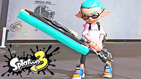 Splatoon 3: Pintando com a Katana - Blitz de Molusco - Museum d'Alfonsino