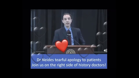 Dr. Neides, doctors are not taught about VAERS