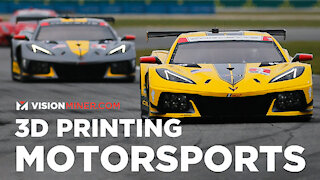 3D Printing In Racing! Toyota, McLaren, Chevrolet, BMW Using 3D Printing To Win!