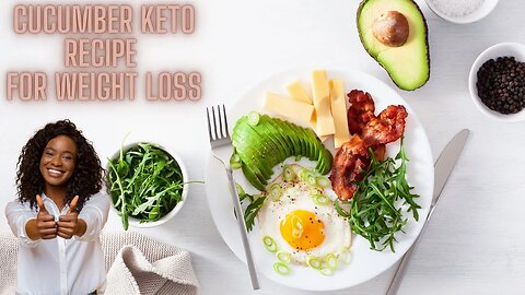 How to Lose Weight with Cucumber l Cucumber and Yogurt Dip l Keto Recipe l Diet Recipe l Cucumber