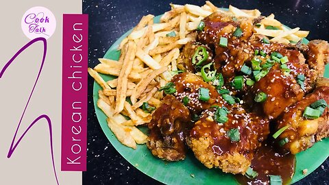 Korean spicy chicken recipe | korean fried chicken | sweet and spicy