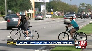 St. Pete Police amp up enforcement to save pedestrian's lives