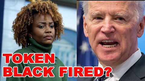 Biden wants TOKEN Black Lesbian Press Secretary FIRED..but RACISM!