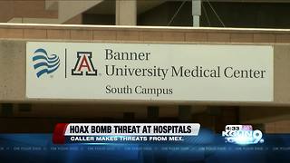 Several Tucson area hospitals receive bomb threats