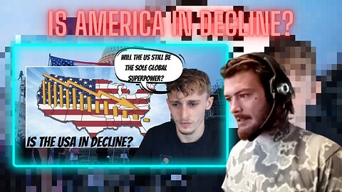 American Guy Reacts To British Guy Reacting to Is America in Decline @Lav Luka
