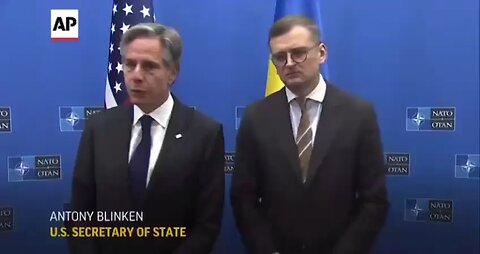 Secretary of State Blinken says “Ukraine WILL become a member of NATO”.