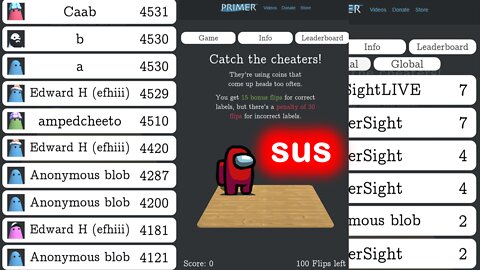 A Look at Primers' new coin flip probability playable game!