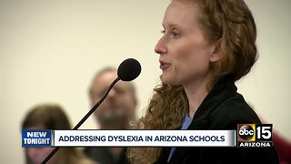 Lawmakers considering bill to address dyslexia in Arizona schools