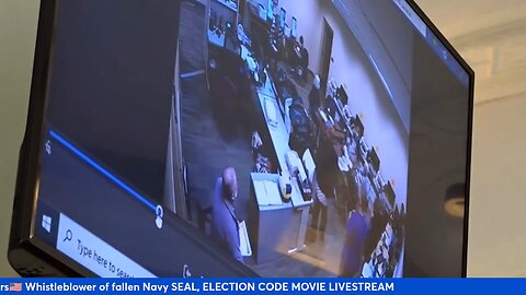 Tina Peters Whistleblower of fallen Navy SEAL ELECTION CODE MOVIE LIVESTREAM