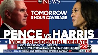 Political analysts preview vice presidential debate