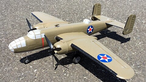 Maiden Flight Only - E-flite UMX B-25 Mitchell BNF Basic WWII Bomber