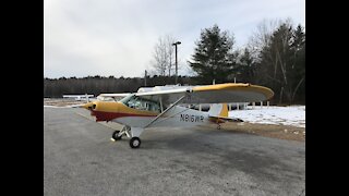 New VFR Avionics Installed in Super Cub