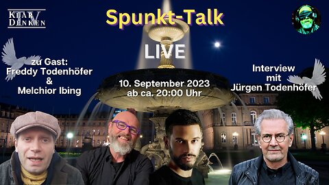 LIVE | Spunkt-Talk: Interview mit Jürgen Todenhöfer - Analyse mit Freddy Todenhöfer & Melchior Ibing