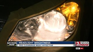 AAA encourages cleaning your headlights for better illumination