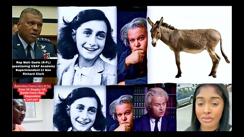 Amsterdam Anne Frank Holocaust Soros Black Train Donkeys Cherry Marine Racist Chinese TransAge Trend