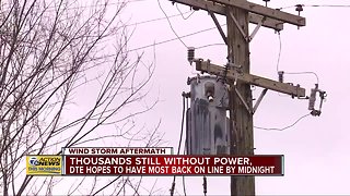 DTE says 48,000 are without power after high winds