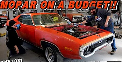ABANDONED MOPAR Budget Engine Build + Paint REVIVAL - Lost for 30+ Years!