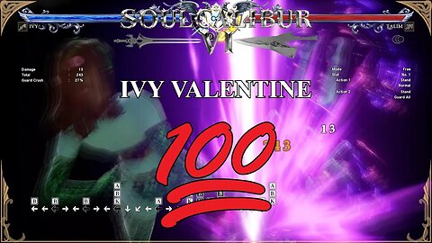 SoulCalibur VI — Ivy Valentine Combo 100%!! | Xbox Series X